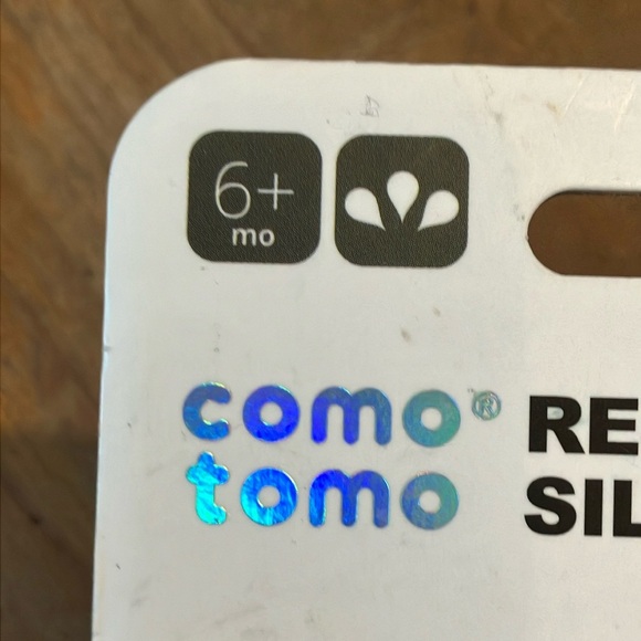 Como Tomo fast flow 6+ mo Replacement Silicone Nipple box of two - Clear - Picture 8 of 10